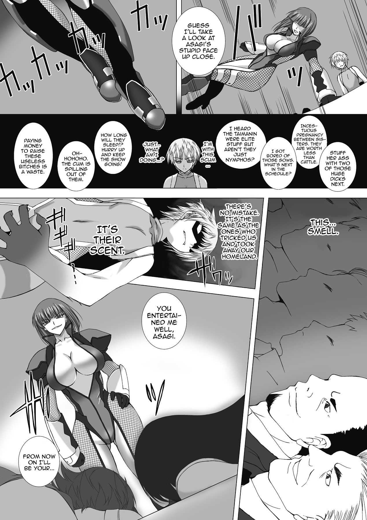 Hentai Manga Comic-Anti-demon Ninja Asagi Embarrassing Dark Game-Read-157